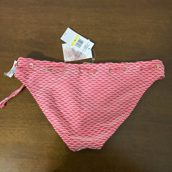 NWT Jessica Simpson Pink Swim Suit Size M Tankini Top Built in Bra Modest Cover - Picture 14 of 14